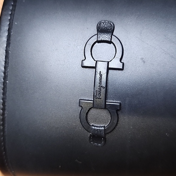 Salvatore Ferragamo Rubber Knee-High Rain Boots Black sz 5 Women's - Picture 9 of 10